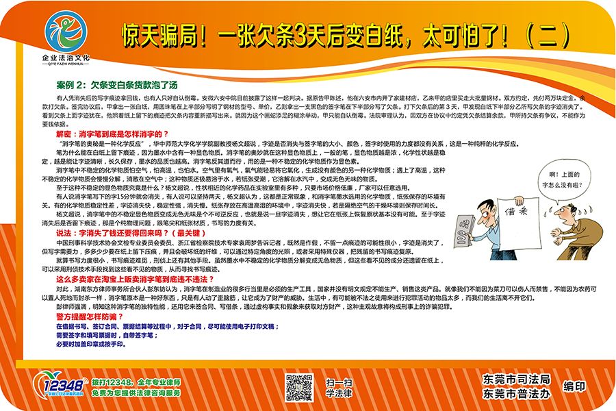 驚天騙局！一張欠條3天后變白紙，太可怕了！（二）